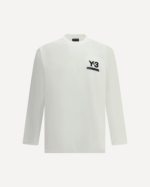 Y-3 Long Sleeve by Y-3 X NEIGHBORHOOD WHITE | Base Blu
