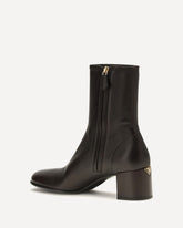 Stivaletti in nappa stretch - MARRONE | Base Blu