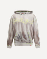 Printed cotton Sweatshirt - GREY | Base Blu