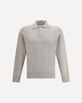 Pure cashmere Polo - BEIGE | Base Blu