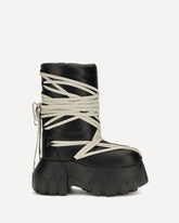 Megalace Lunar Mega Tractor knee-high Boots - BLACK | Base Blu