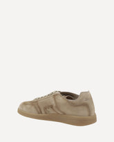 Leather Sneakers - BROWN | Base Blu