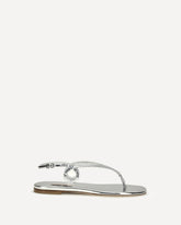 Josephine Sandals - SILVER | Base Blu