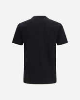 T-shirt con applicazione logo - NERO | Base Blu