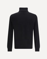 Regular fit turtleneck Sweater - BLACK | Base Blu