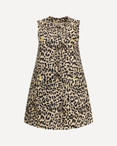 Leopard-print long Dress - MULTICOLOUR | Base Blu