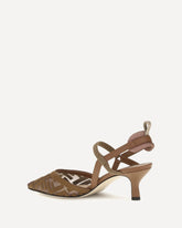 Décolleté slingback Colibrì Lite - MARRONE | Base Blu