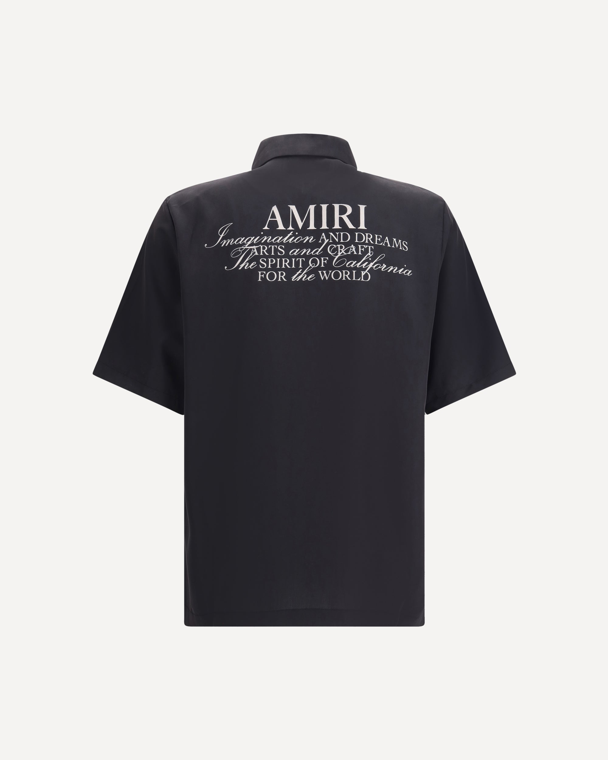 ・ページ　amiri AMIRI Spirit Bowling Shirt BLACK | Base Blu