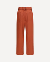Cotton Elasticated Pants - ORANGE | Base Blu