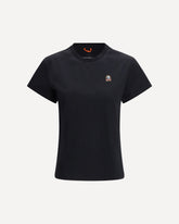 Sabella T-shirt in cotton - BLACK | Base Blu