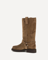 Suede Boots - BROWN | Base Blu