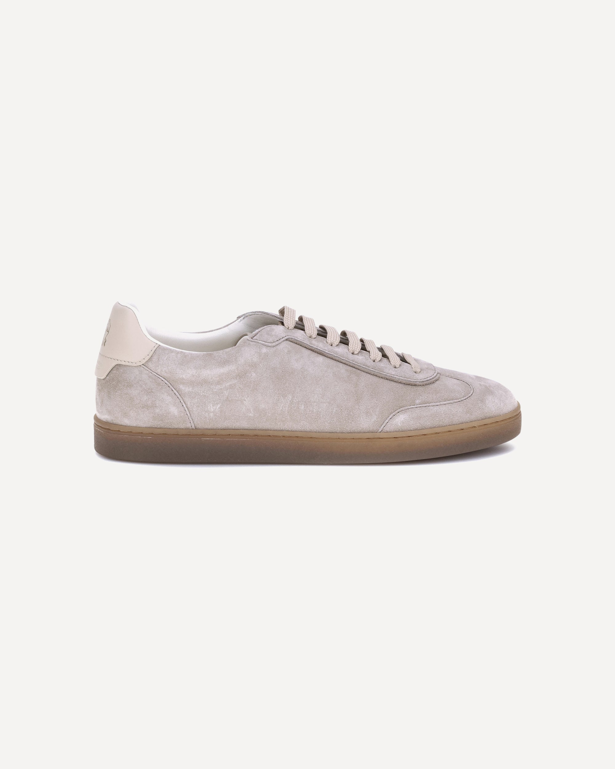 BRUNELLO CUCINELLI Suede Sneakers BEIGE | Base Blu