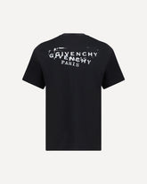 Logo cotton T-shirt - BLACK | Base Blu