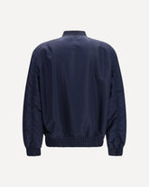 Nylon Jacket with ruffles - BLUE | Base Blu