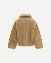 Eco shearling Jacket - BEIGE | Base Blu