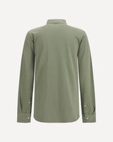 Cotton Shirt - GREEN | Base Blu