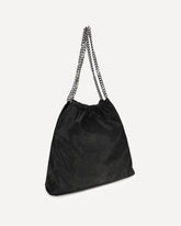 Falabella medium Drawstring Shoulder Bag - BLACK | Base Blu