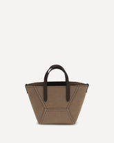 Fabric Handbag - BEIGE | Base Blu