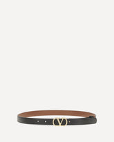 Reversible VLogo Signature Belt - BLACK | Base Blu