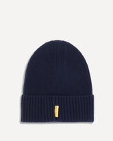 Ribbed Beanie Hat - BLUE | Base Blu