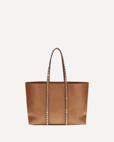 Rockstud Tote Bag - BROWN | Base Blu