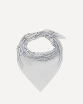 Pixel Chainmail Scarf - SILVER | Base Blu