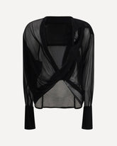 Draped Over Shirt - BLACK | Base Blu