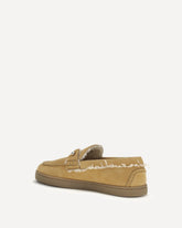 Chambeliboat Shearling Loafers - BEIGE | Base Blu