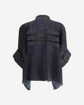 Denim Print Shirt - BLUE | Base Blu