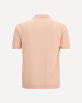 Regular-fit cotton Polo - PINK | Base Blu