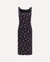 Flowers print sheath Dress - MULTICOLOUR | Base Blu