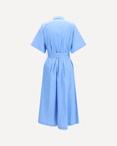 Abito chemisier lungo - AZZURRO | Base Blu