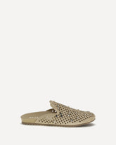 Braidy Mules Shoes - BEIGE | Base Blu