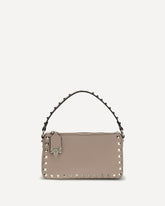 Small Rockstud Shoulder Bag - PINK | Base Blu
