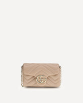 GG Marmont mini shoulder Bag - PINK | Base Blu