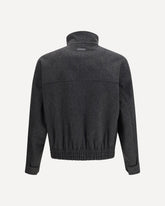 Wool Bomber Jacket - GREY | Base Blu