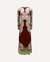 Fitted A line Dress - MULTICOLOUR | Base Blu