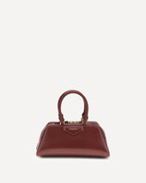 Antigona East-West small Handbag - BORDEAUX | Base Blu