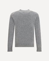 Maglione girocollo in lana - GRIGIO | Base Blu
