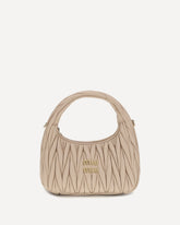 Borsa a Mano Wandler Hobo - CREMA  | Base Blu