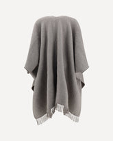 Poncho reversibile - MARRONE | Base Blu