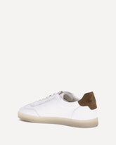 Leather Sneakers - WHITE | Base Blu