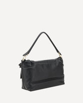 Mamma Baguette Large Shoulder Bag - BLACK | Base Blu