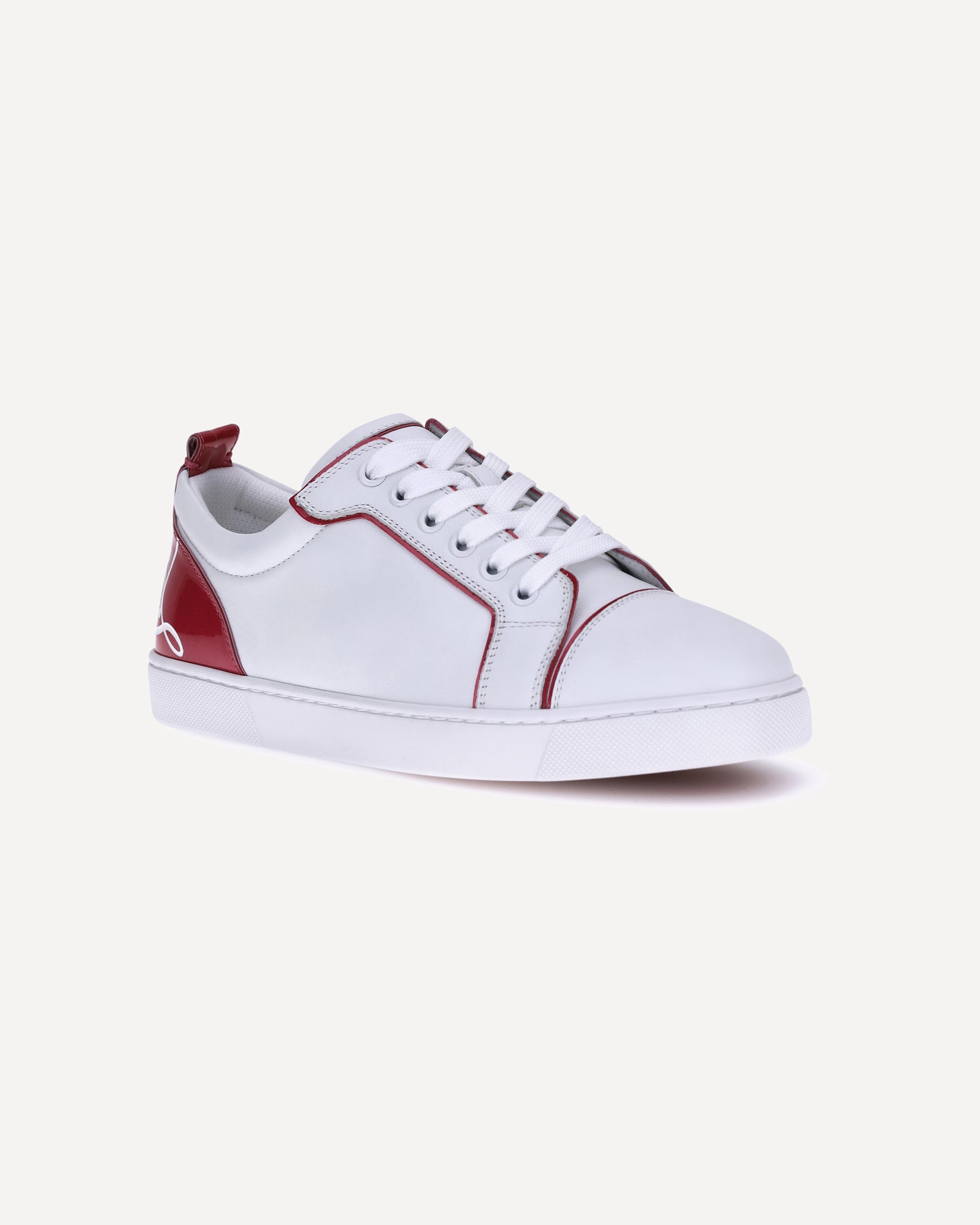 CHRISTIAN LOUBOUTIN Fun Louise Junior Sneakers WHITE | Base Blu CHRISTIAN LOUBOUTIN Fun Louise Junior Sneakers WHITE | Base Blu