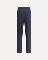 Tailored pinstripe Pants - BLUE | Base Blu