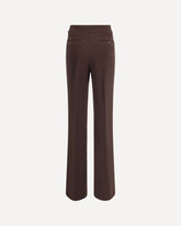 Wide Leg Pants - BROWN | Base Blu