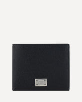 Portafogli in pelle - NERO | Base Blu