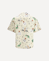 Pin Up Bowling Shirt - WHITE | Base Blu