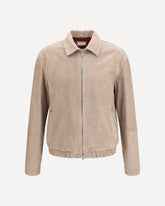 Elasticated hem Jacket - BEIGE | Base Blu