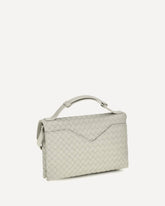 Knot Lock Shoulder Bag - WHITE | Base Blu